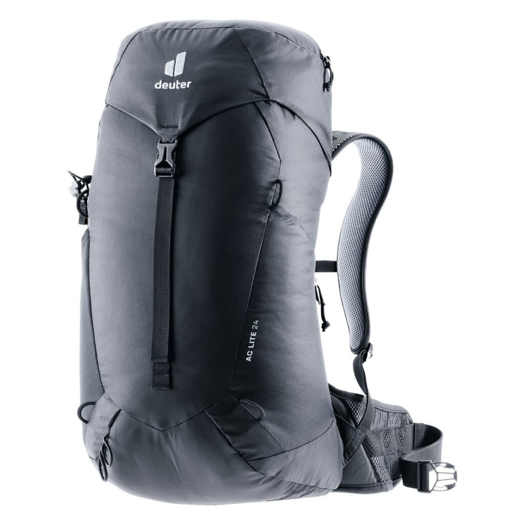 Deuter AC Lite 24 – ľahký batoh 24 l s vetranou chrbtovou časťou a pláštenkou